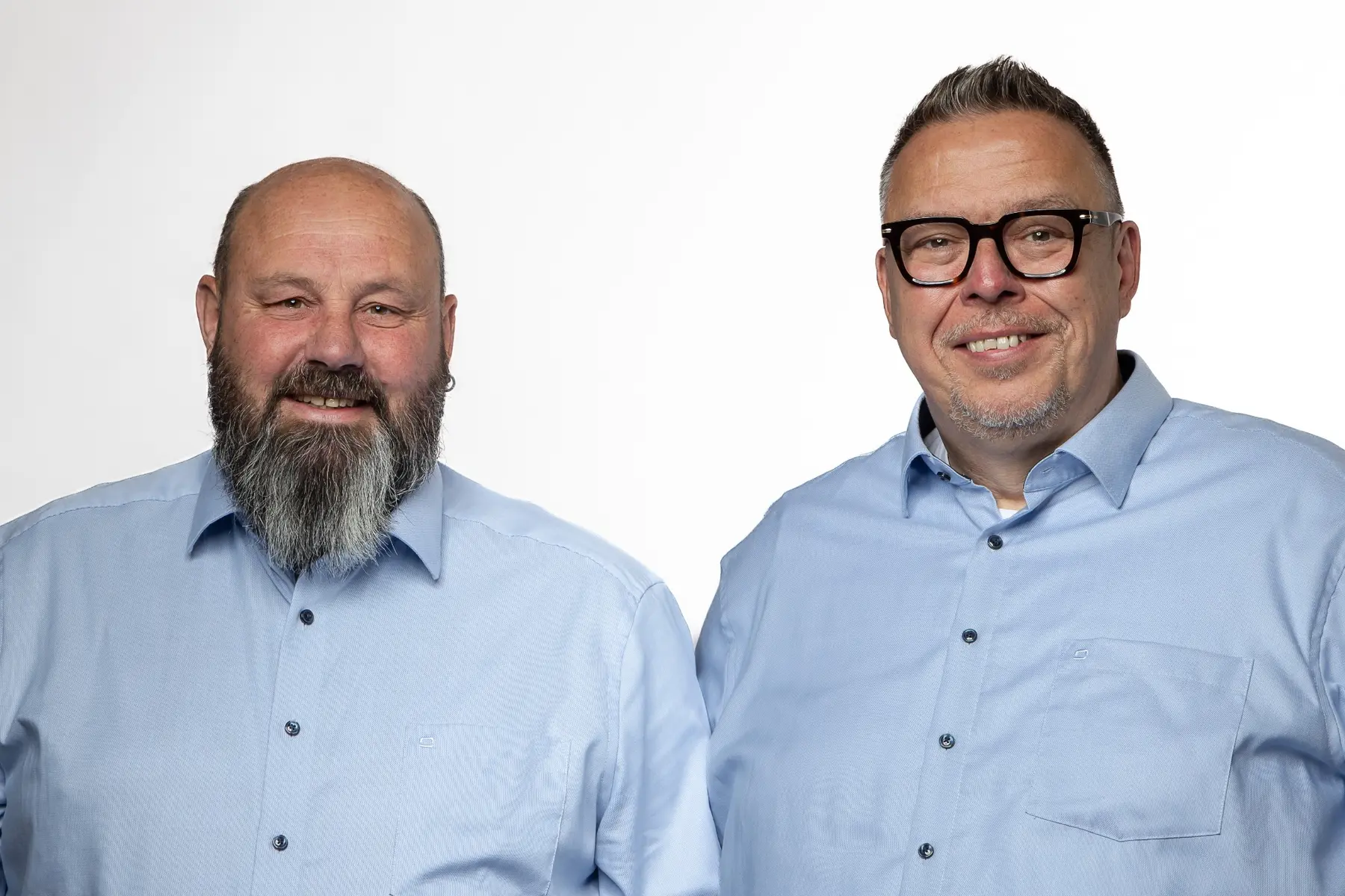 Pierre Schweiker und Daniel Schumann, Geschäftsführer der Anselm WorkSafety GmbH